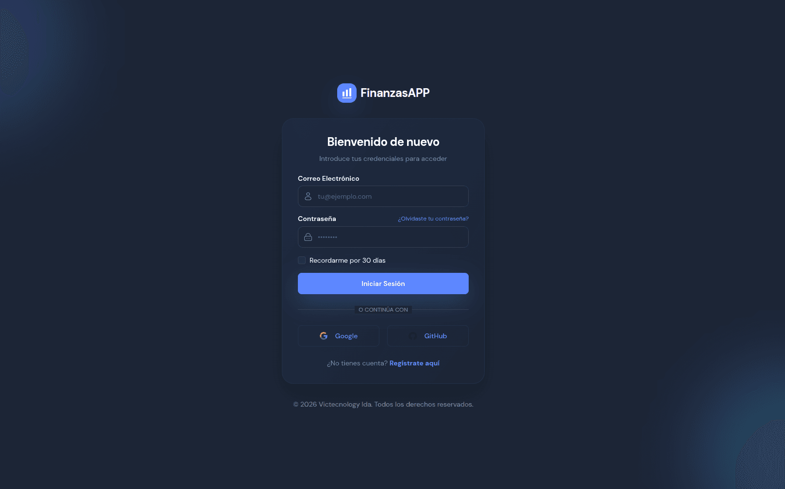 FinanzasAPP Financial Suite